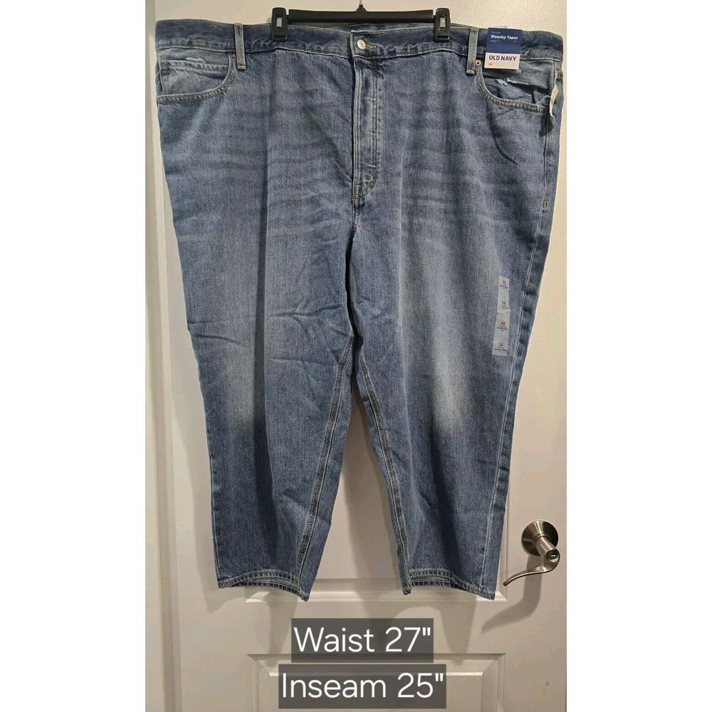 Old Navy High Rise Slouchy Taper Ankleโ Jean NWT Plus Size Womens 28 MSRP $49.99